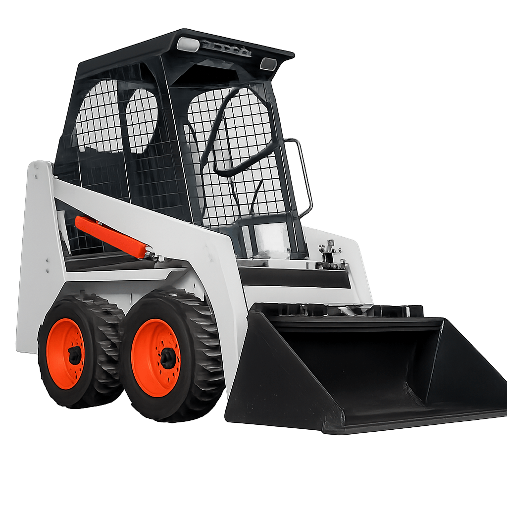 Mini cargador ruedas