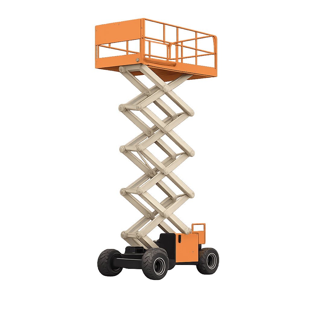 Plataforma de elevación tipo tijera