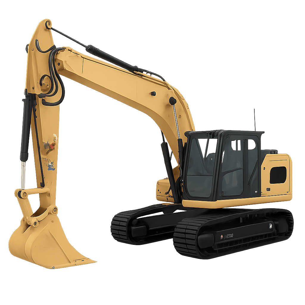 Retroexcavadora brazo largo